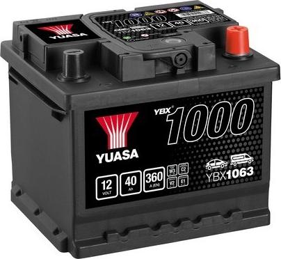 Yuasa YBX1063 - Стартерная аккумуляторная батарея, АКБ www.parts5.com