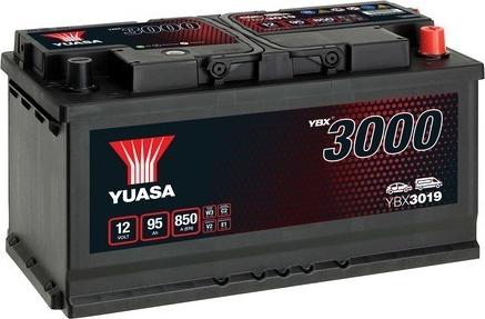 Yuasa YBX3019 - Starter Battery www.parts5.com