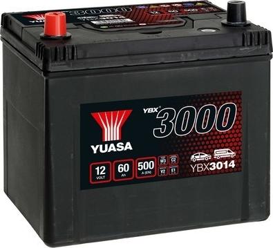 Yuasa YBX3014 - Стартерная аккумуляторная батарея, АКБ www.parts5.com