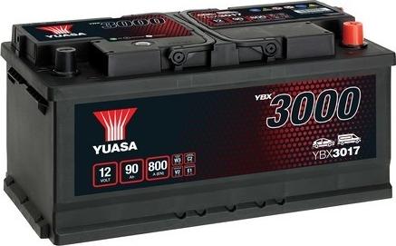 Yuasa YBX3017 - Startovací baterie www.parts5.com