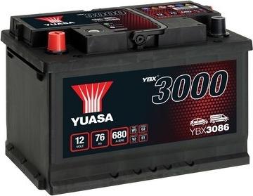 Yuasa YBX3086 - Starter Battery www.parts5.com