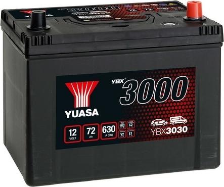 Yuasa YBX3030 - Starter Battery www.parts5.com