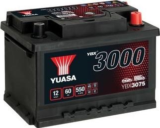 Yuasa YBX3075 - Стартерная аккумуляторная батарея, АКБ www.parts5.com