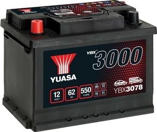 Yuasa YBX3078 - Starter Battery www.parts5.com