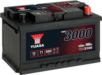 Yuasa YBX3100 - Starter Battery www.parts5.com
