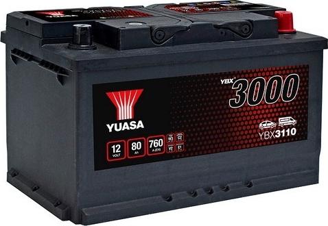 Yuasa YBX3110 - Starter Battery www.parts5.com