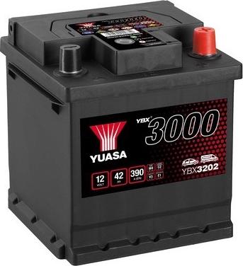 Yuasa YBX3202 - Starterbatterie www.parts5.com