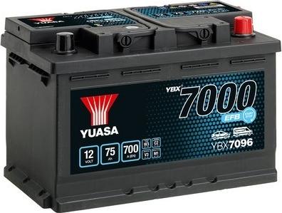 Yuasa YBX7096 - Baterie de pornire www.parts5.com