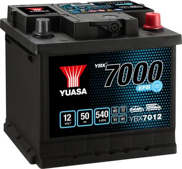 Yuasa YBX7012 - Baterie de pornire www.parts5.com