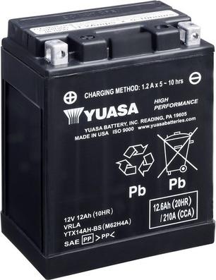Yuasa YTX14AH-BS - Starter Battery www.parts5.com