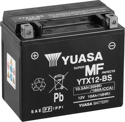 Yuasa YTX12-BS - Starter Battery www.parts5.com