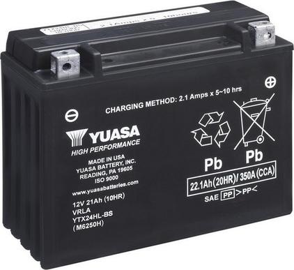 Yuasa YTX24HL-BS - Starter Battery www.parts5.com