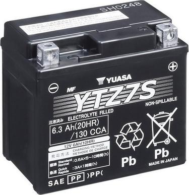 Yuasa YTZ7S - Starter Battery www.parts5.com