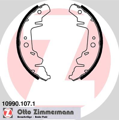 Zimmermann 10990.107.1 - Brake Shoe Set www.parts5.com