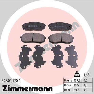Zimmermann 24501.170.1 - - - www.parts5.com