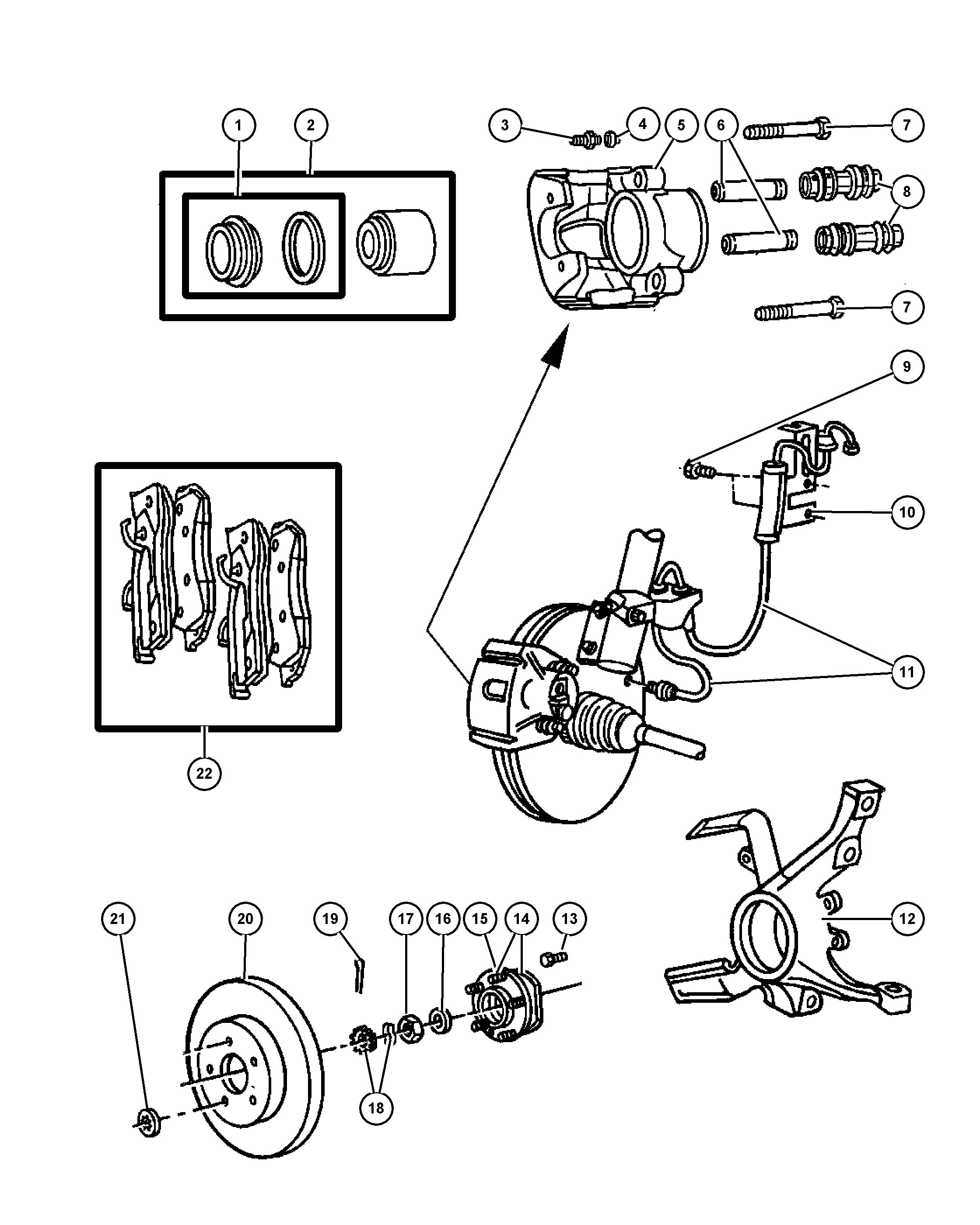 Anchi 472 1820 - Brakes,front: 2 pcs. www.parts5.com