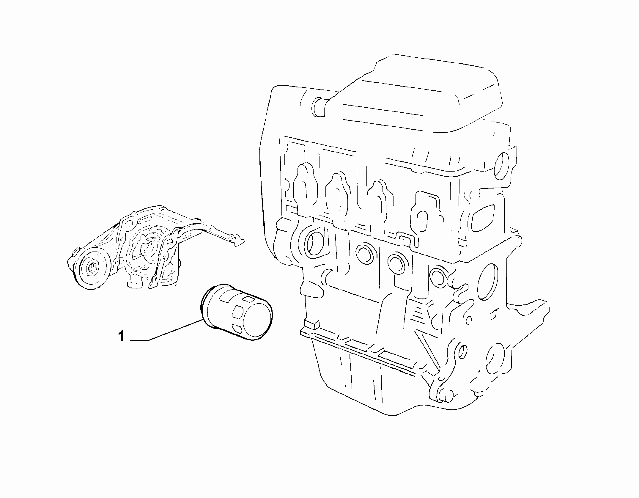 Lancia 55256470 - Oil filter and suction spout (var.: 1/rev.: 0): 01 pcs. www.parts5.com