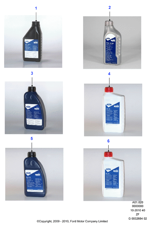 FORD 1781003 - Transmission & power steering oil: AR pcs. www.parts5.com