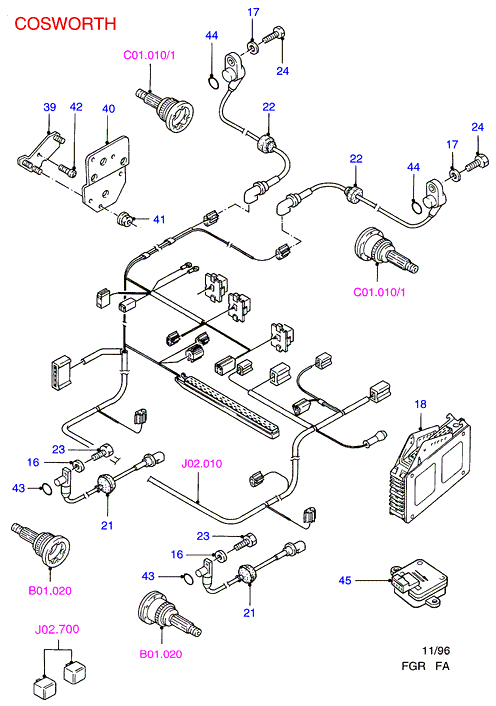 FORD 1 404 957 - Anti-lock braking system: 3 pcs. www.parts5.com