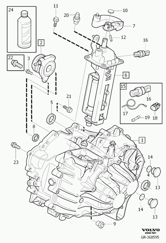 Volvo 31280771 - Gearbox, manual: x pcs. www.parts5.com