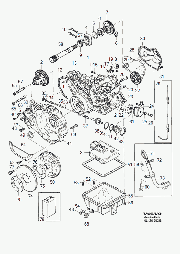 Volvo 1339524 - Automatic gearbox: 1.00 pcs. www.parts5.com